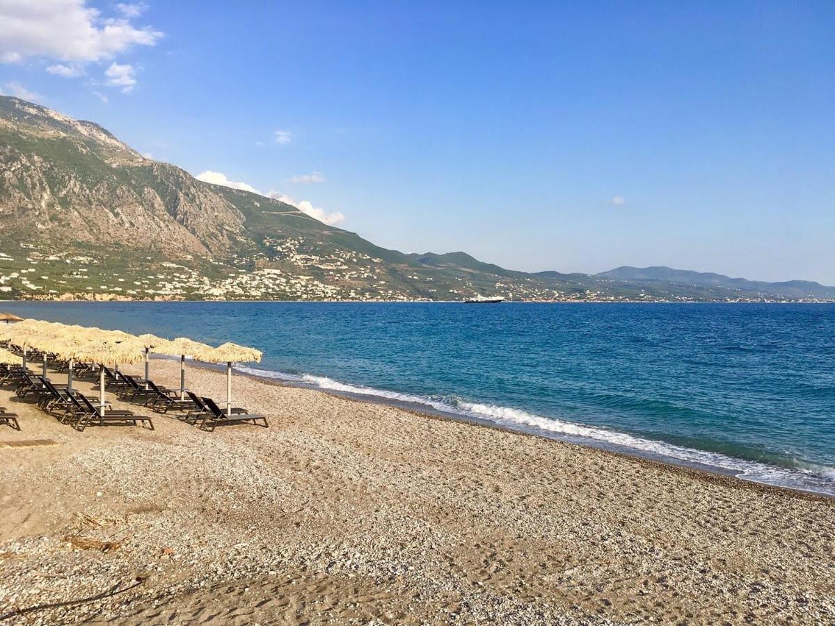 Serene Seaside Bliss - Lush & Secluded Garden Oasis カラマタ エクステリア 写真